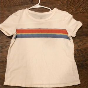 Rainbow Stripe Tee